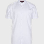 Junior Boys Short Sleeve Non-Iron Shirt
