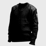 Security Style V-Neck Quality Sweater RT22