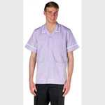 PHILZ/K716 PHILIP Male Striped Tunic - LILAC STRIPE, PIPING WHITE - HCH