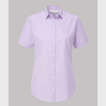 LH410 Female Iona Striped Blouse - LILAC/WHITE STRIPED - HCH