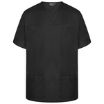 NSTP Unisex Plain Scrub Top - BLACK - WCG