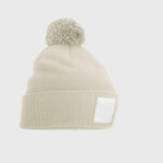 Beechfield Appliqué Patch Pom Beanie
