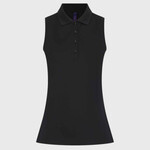 Henbury Ladies Sleeveless Coolplus® Polo Shirt