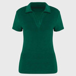Native Spirit Ladies Terry Towel Polo Shirt