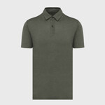 Spasso Knitted Linen Polo Shirt