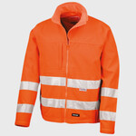 High-viz softshell jacket