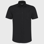 Poplin shirt short-sleeved (tailored fit)