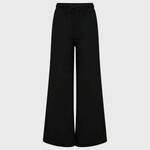 Women's sustainable fashion wide leg joggers
