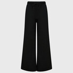 Women's sustainable fashion wide leg joggers