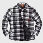 Worker padded checked shirt