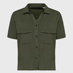 Native Spirit Ladies Short Sleeve Oversized TENCEL™ Shirt