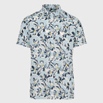 Native Spirit Short Sleeve Coastal Print Shirt