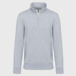 Kariban Zip Neck Sweatshirt