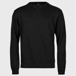 Tee Jays Ribbed Interlock Crew Neck Sweatshirt