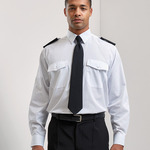 Mens Long Sleeve Pilot Style Shirt PR210