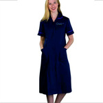 DVDDR Navy/Purple Trim Nursing Dress