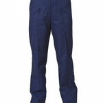 ANNE Female Flat Fronted Trousers - NAVY - HCH