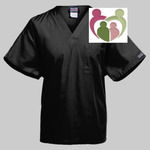 CH4876 Cherokee Unisex V-Neck 1 Pocket Solid Scrub Top - We Care Group